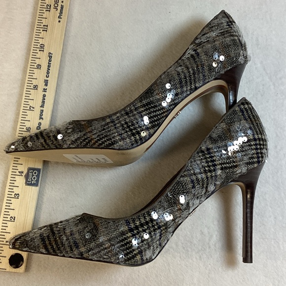 Sam Edelman Shoes - Sam Edelman Sequin Plaid Heels